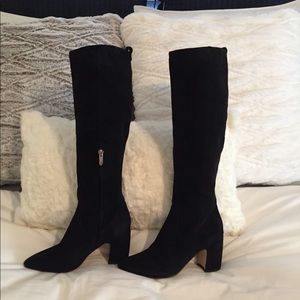 SAM EDELMAN HAI SUEDE BOOTS